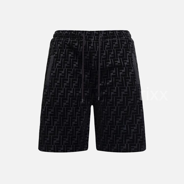 펜디 피케 블록 버뮤다 쇼츠