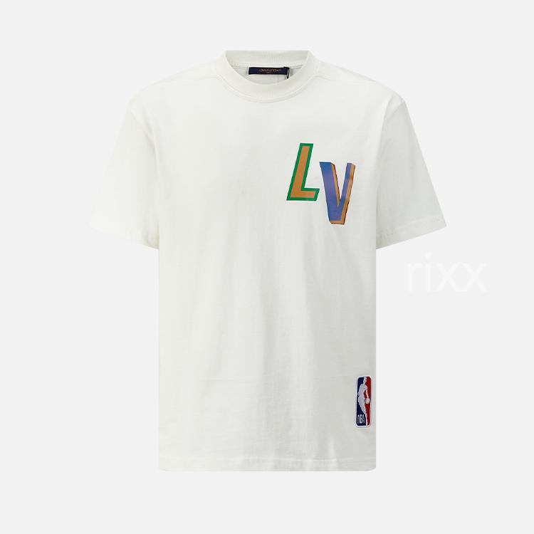 루이비통 x NBA 바스켓볼 숏 슬리브 티셔츠