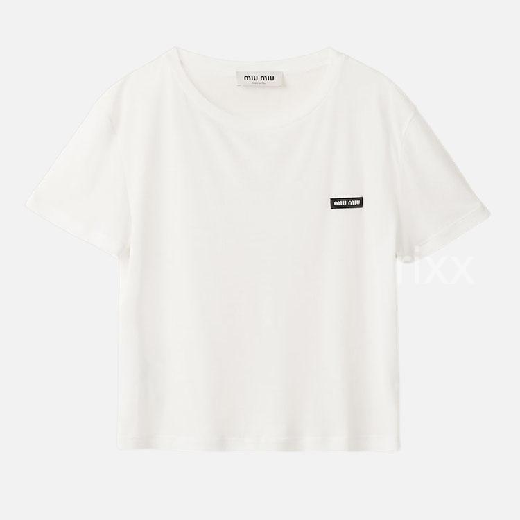 미우미우 코튼 티셔츠