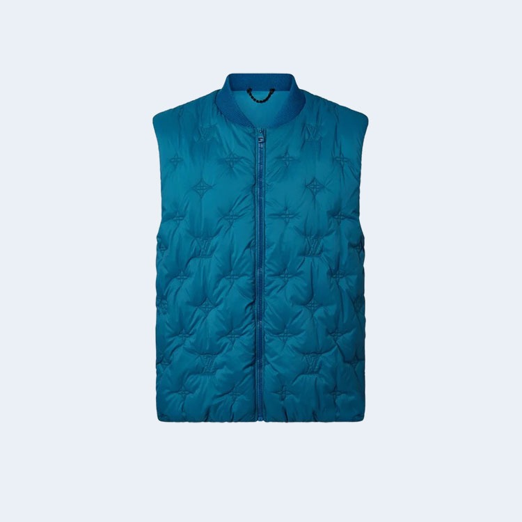 루이비통 모노그램 퀄티드 질레 자켓