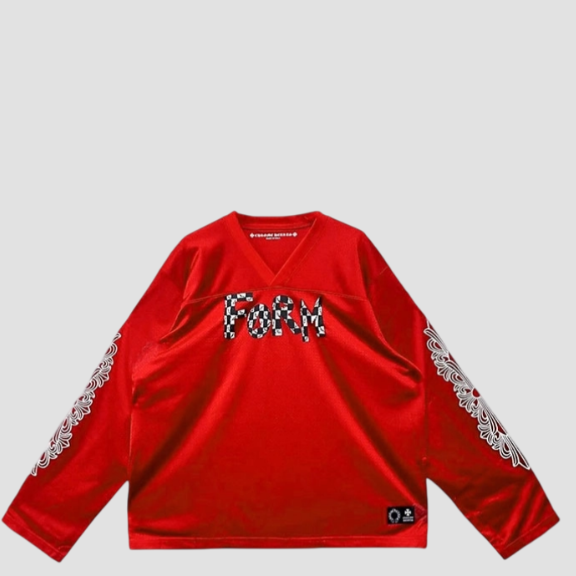 크롬하츠 x 매티보이 메쉬 폼 CH 팀 롱 슬리브 스타디움 저지