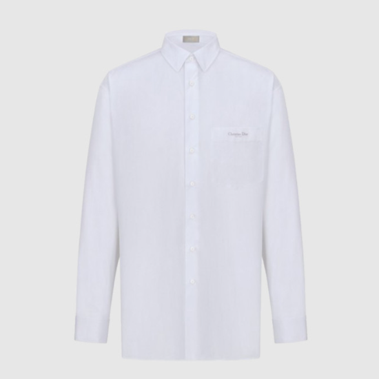 디올 코튼 포플린 셔츠