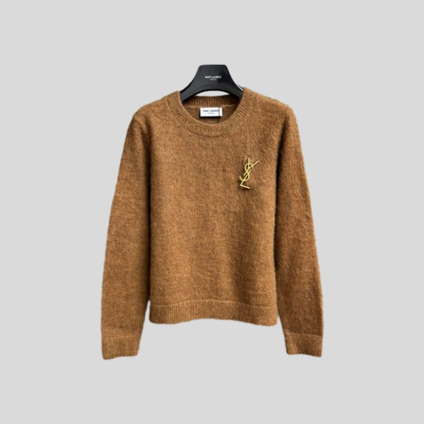 생로랑 모헤어 스웨터