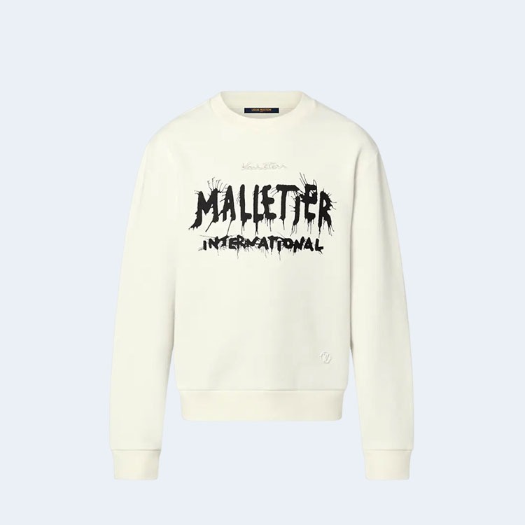 루이비통 말티에 맨투맨 화이트