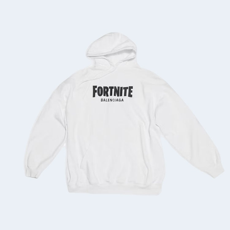 발렌시아가 x FORTNITE 2021 미디엄 핏 후디