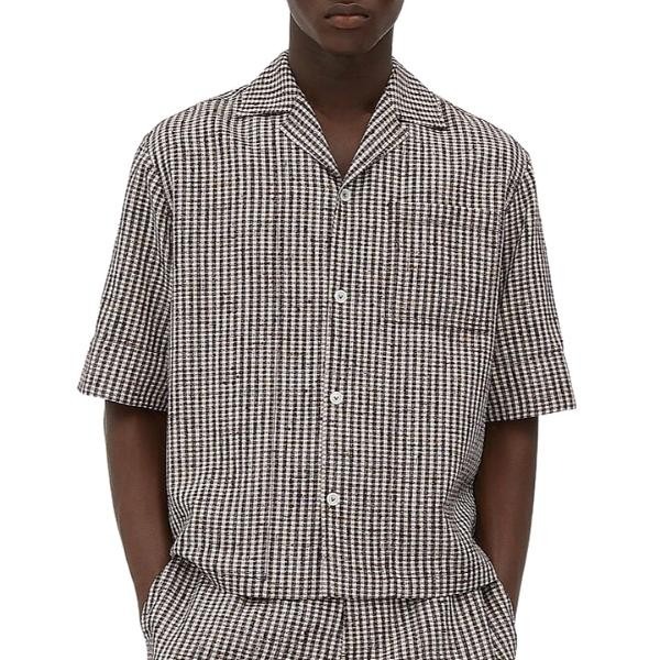 보테가 베네타 노티드 비스코스 셔츠NEW