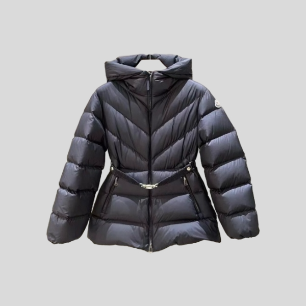 몽클레어 Brosse 사선 퀼팅 후드 쇼트 다운 자켓(2color)