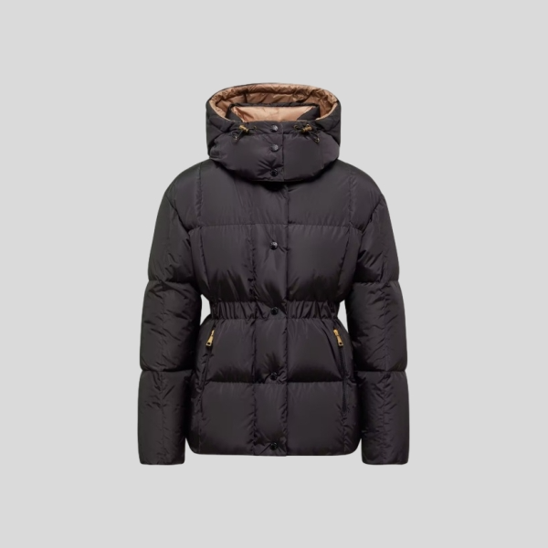 몽클레어 Agneux 스퀘어 퀼팅 후드 쇼트 다운 자켓