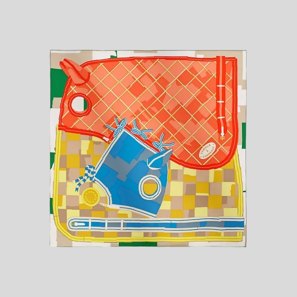 에르메스 까멜 아 카호 스카프