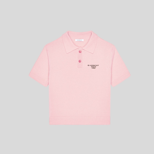 지방시 울 캐시미어 폴로 탑