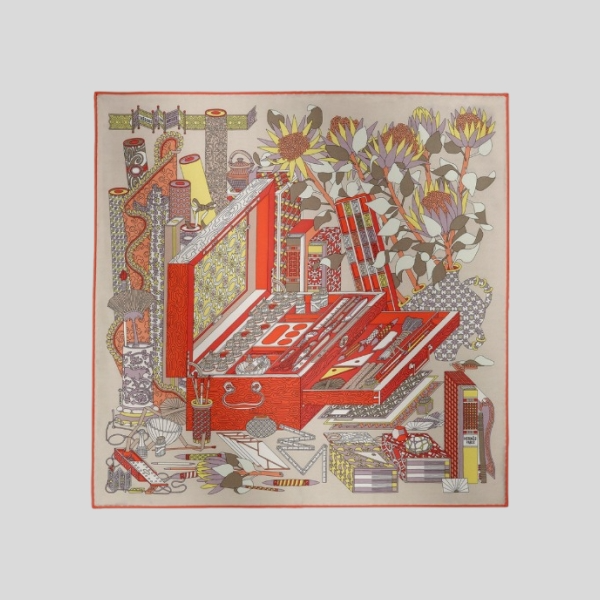 에르메스 벨벳 숄