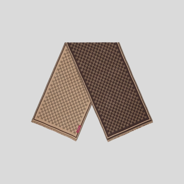 구찌 GG 울 자카드 스카프