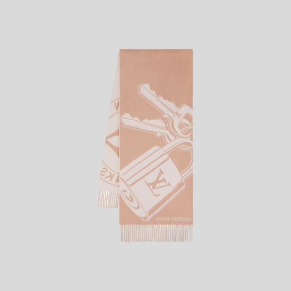 루이비통 락 앤드 키 스카프