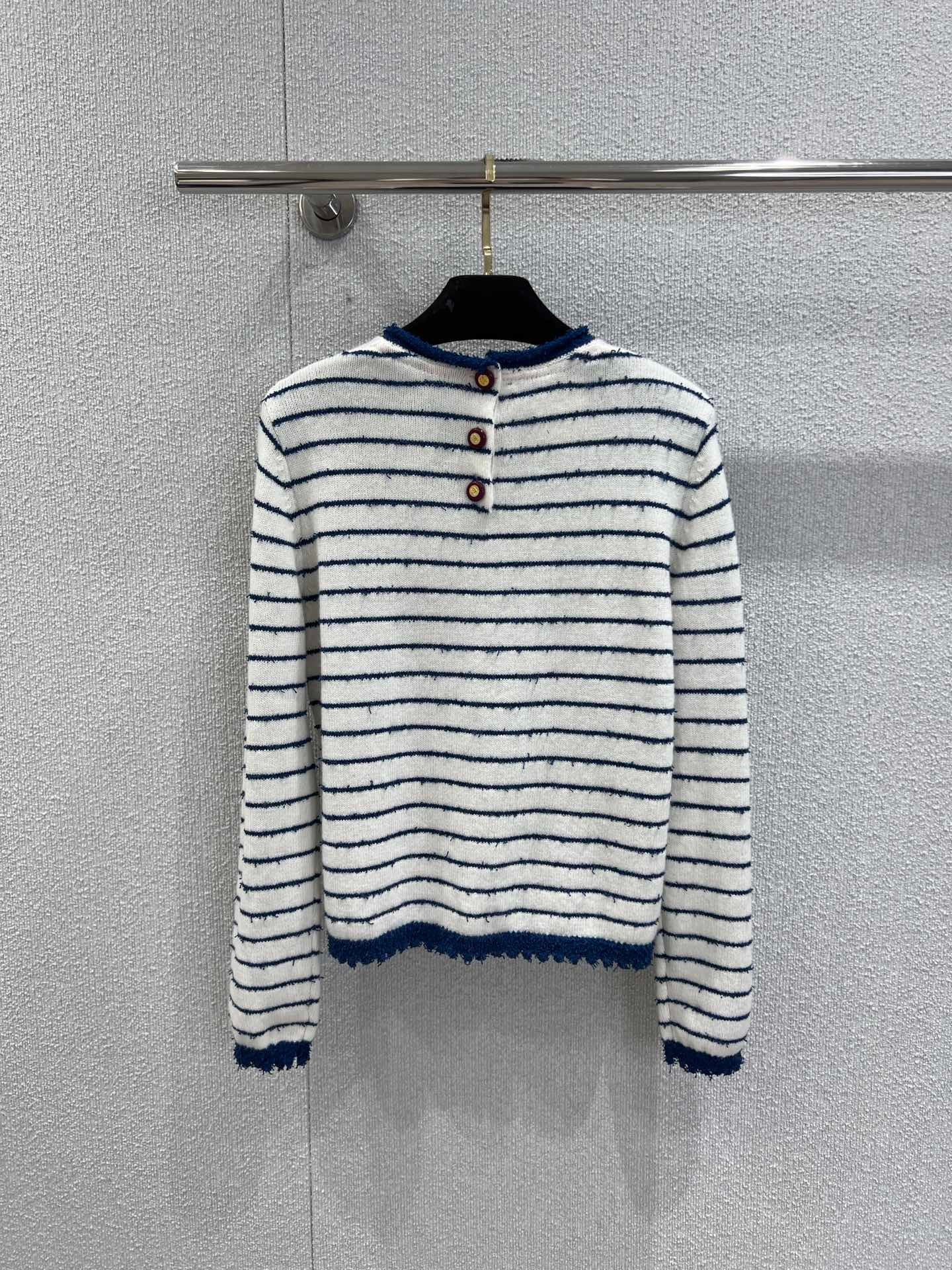 샤* 25B 핸드메이드 신상 스트라이프 니트탑