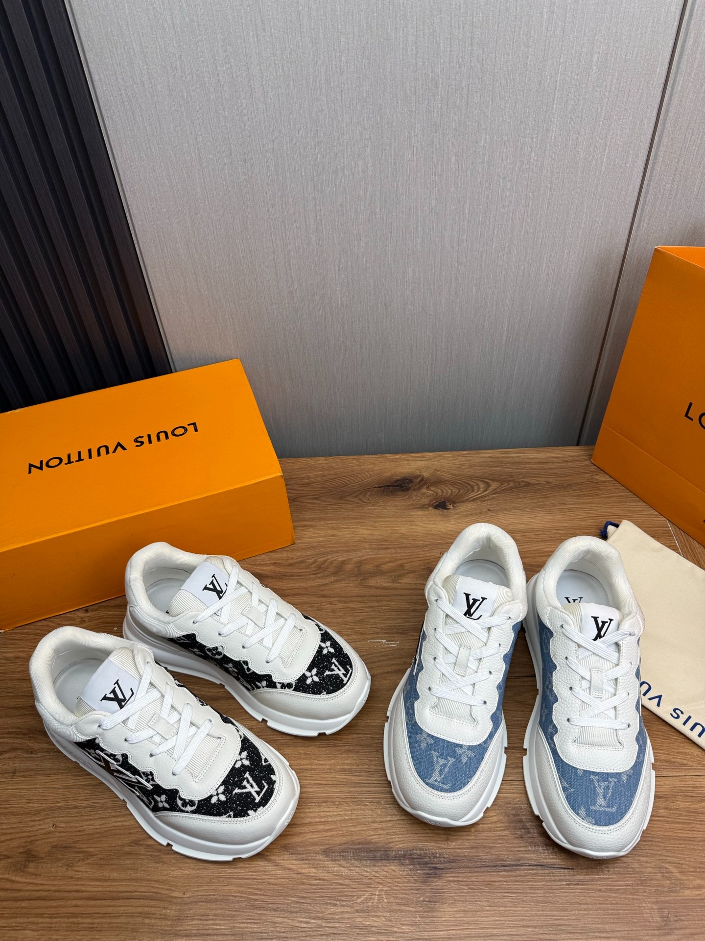 루*비통 남성 클래식 스니커즈