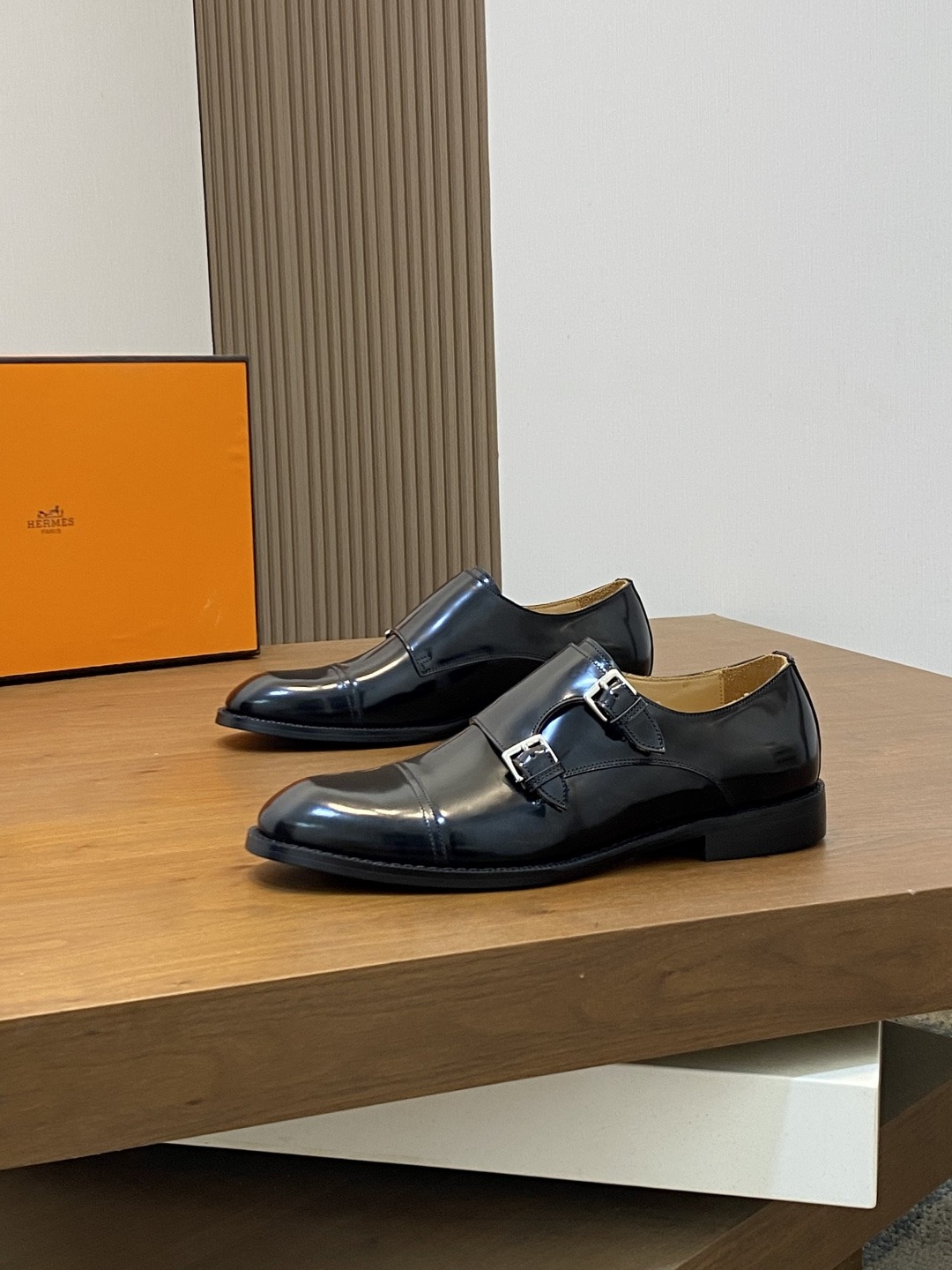 에*메스  아드리안 더블 몽크 로퍼