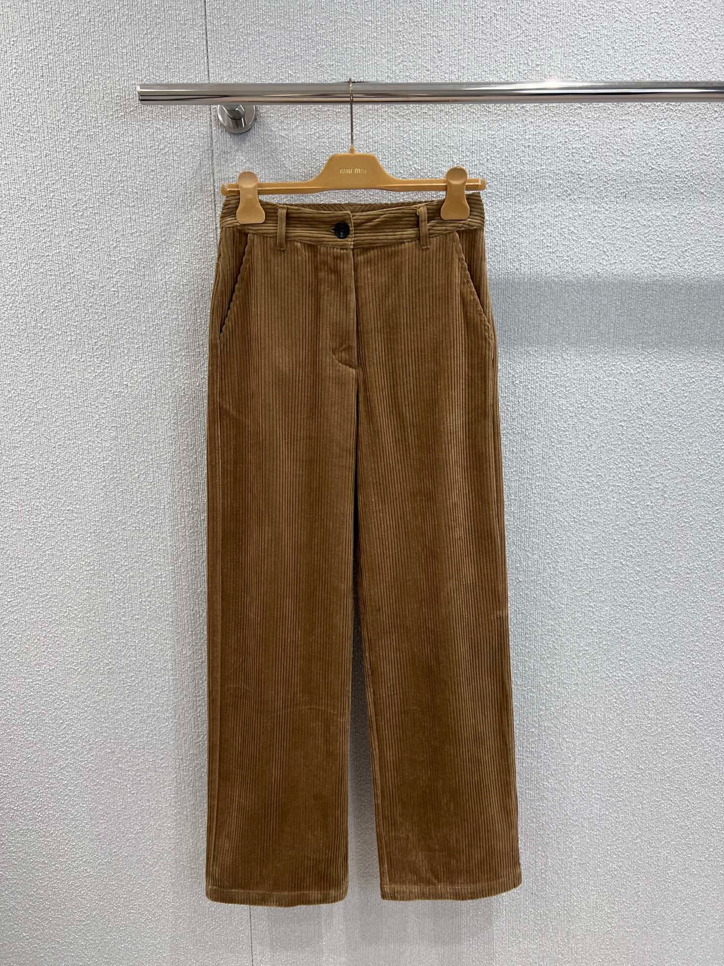 미*미* 25Fw 신상 아플리케 코듀로이 일자바지