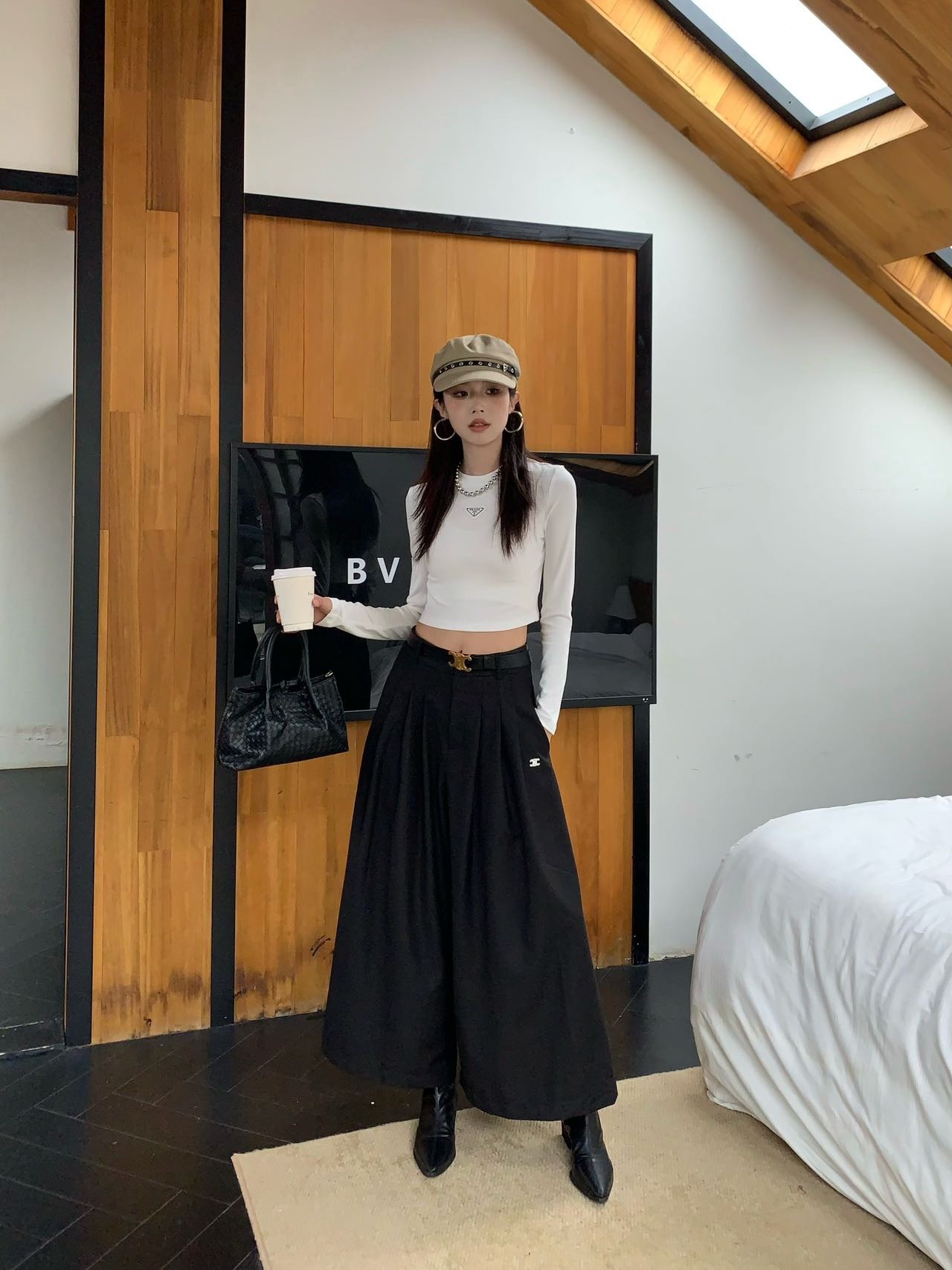 셀*느 25 신상 정장 와이드 스커트