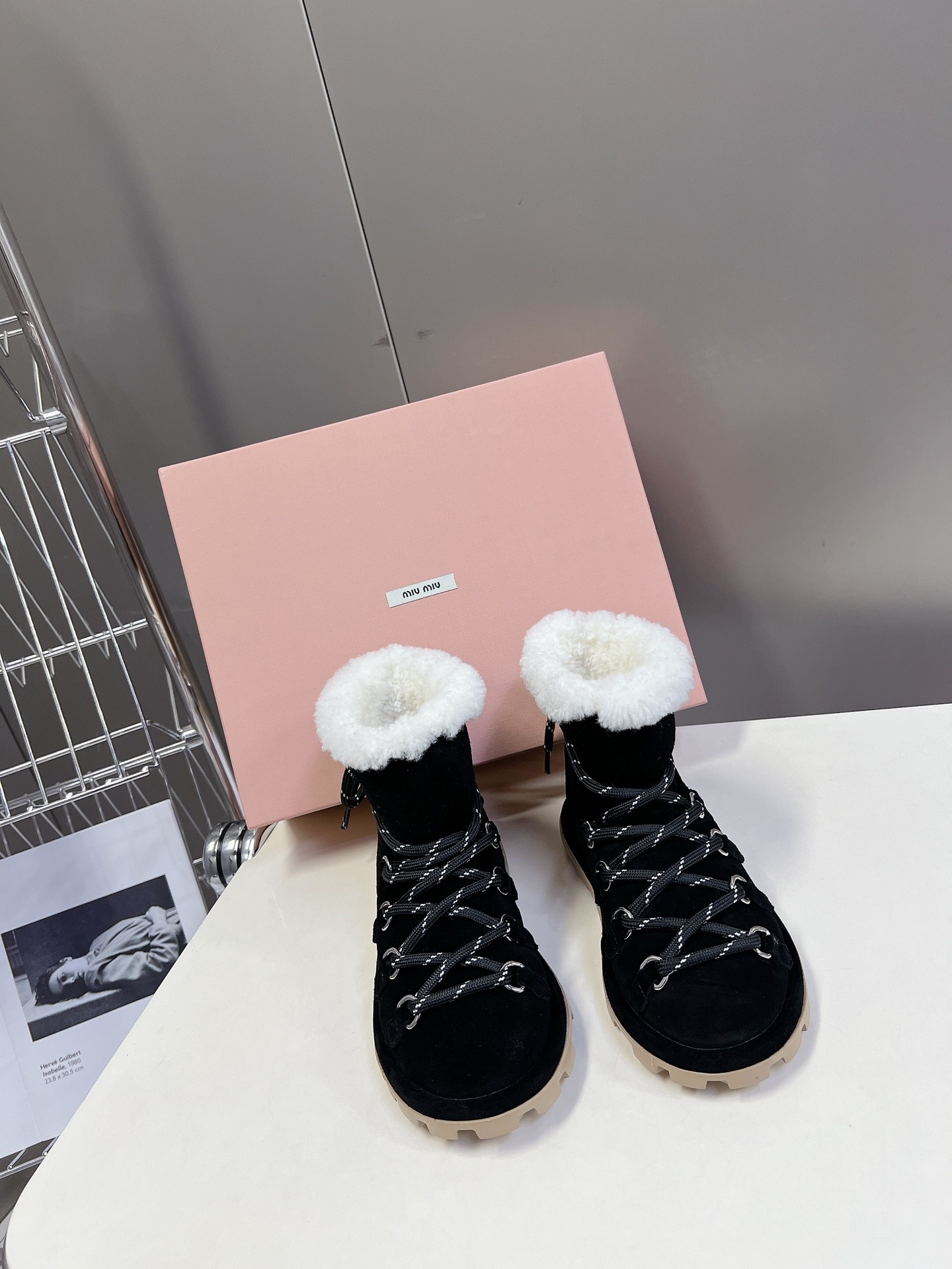 미*미* 신상 울 앵클부츠