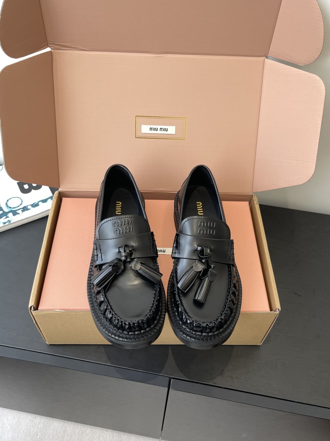 미*미* 25FW 신상 태슬 로퍼