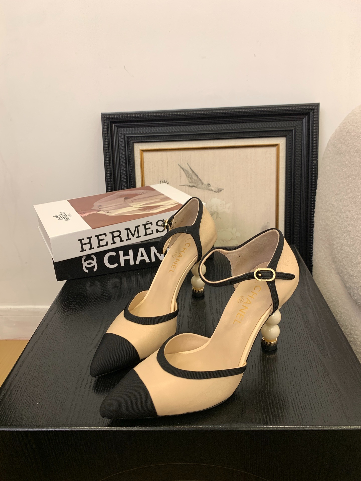 샤* 25 뉴 진주 스틸레토