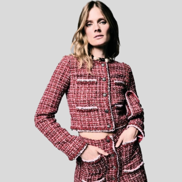 샤넬 트위드 자켓