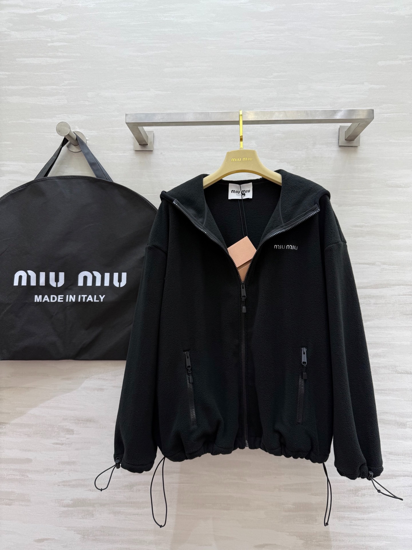 미*미* 신상 친환경 플리스 후드점퍼