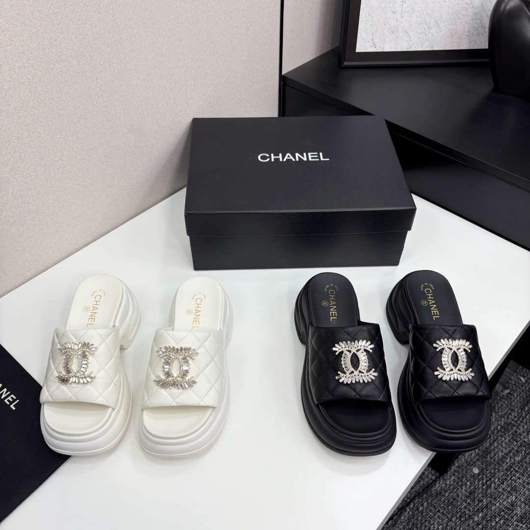 샤* 25 신상 통굽 슬리퍼