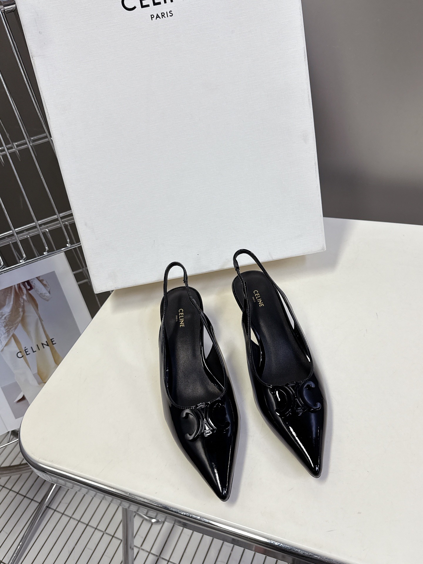 셀*느 봄여름 신상 오픈토 힐