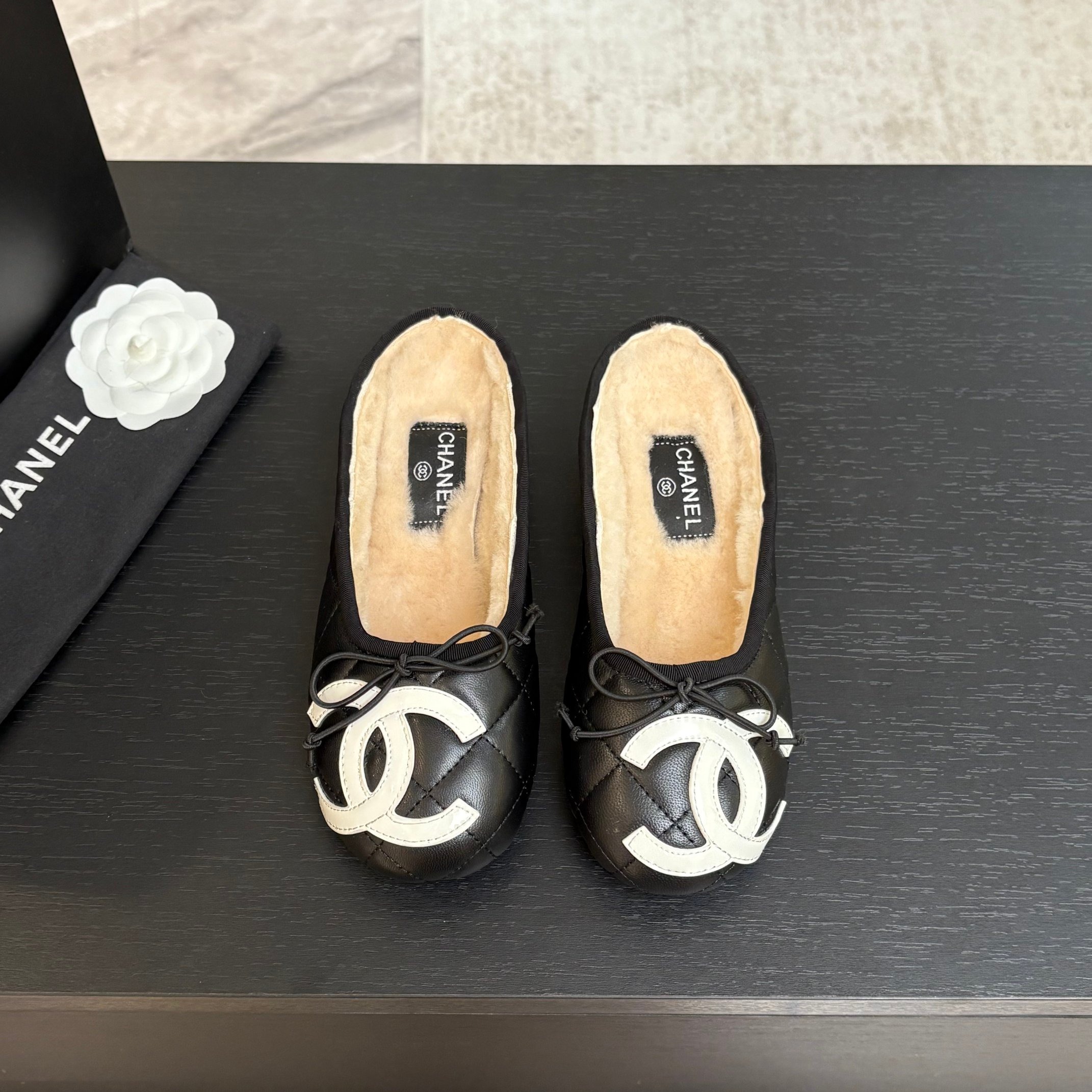 샤* 25K 신상 양털 세미슬리퍼