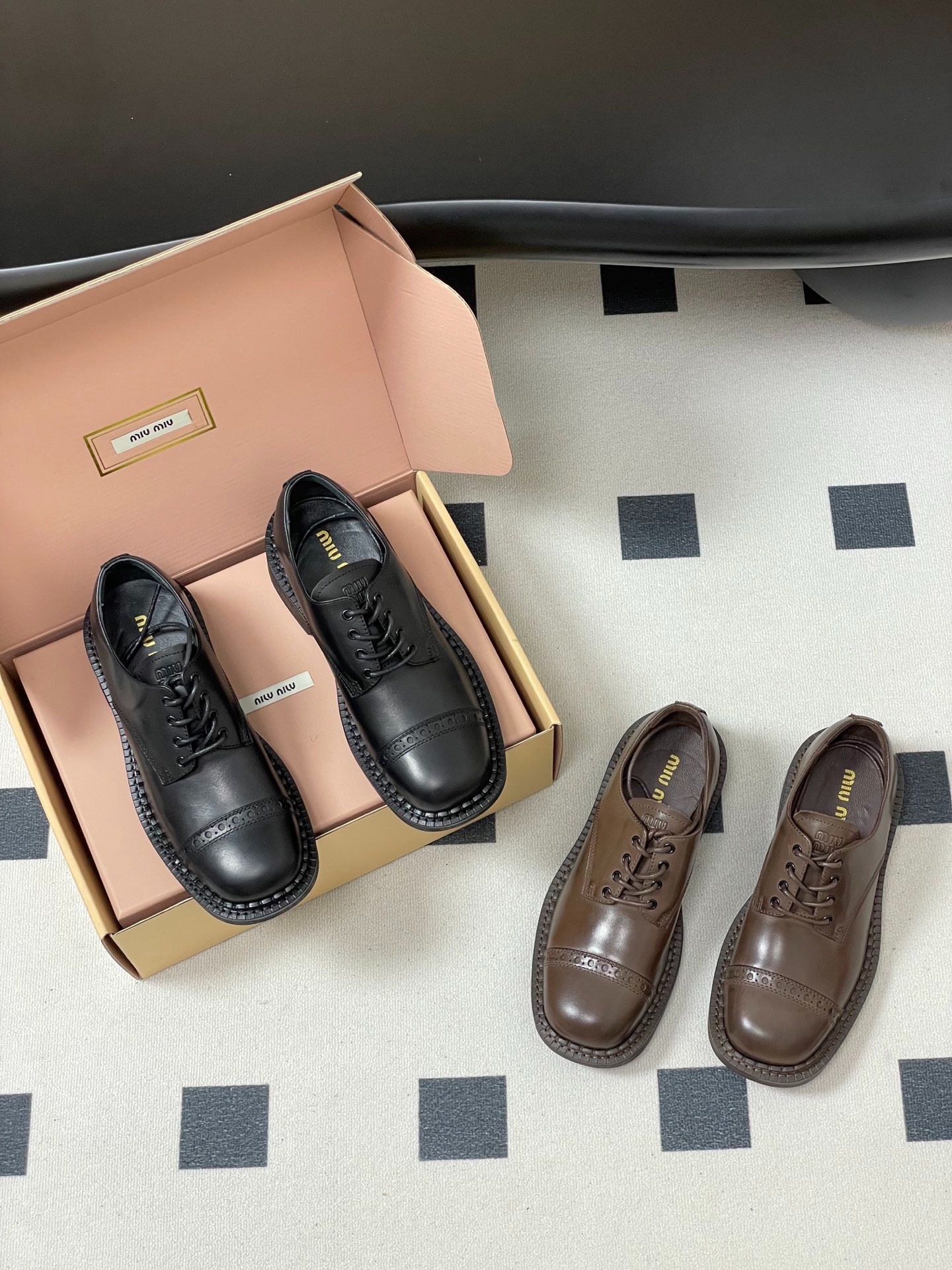 미*미* 25ss 신상 빈티지 스트랩 로퍼