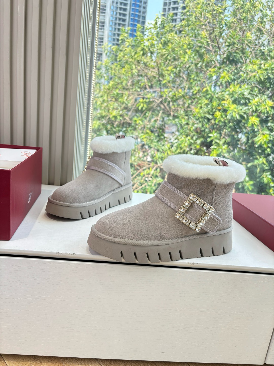 로*비비에 25ss 신상 스노우 부츠