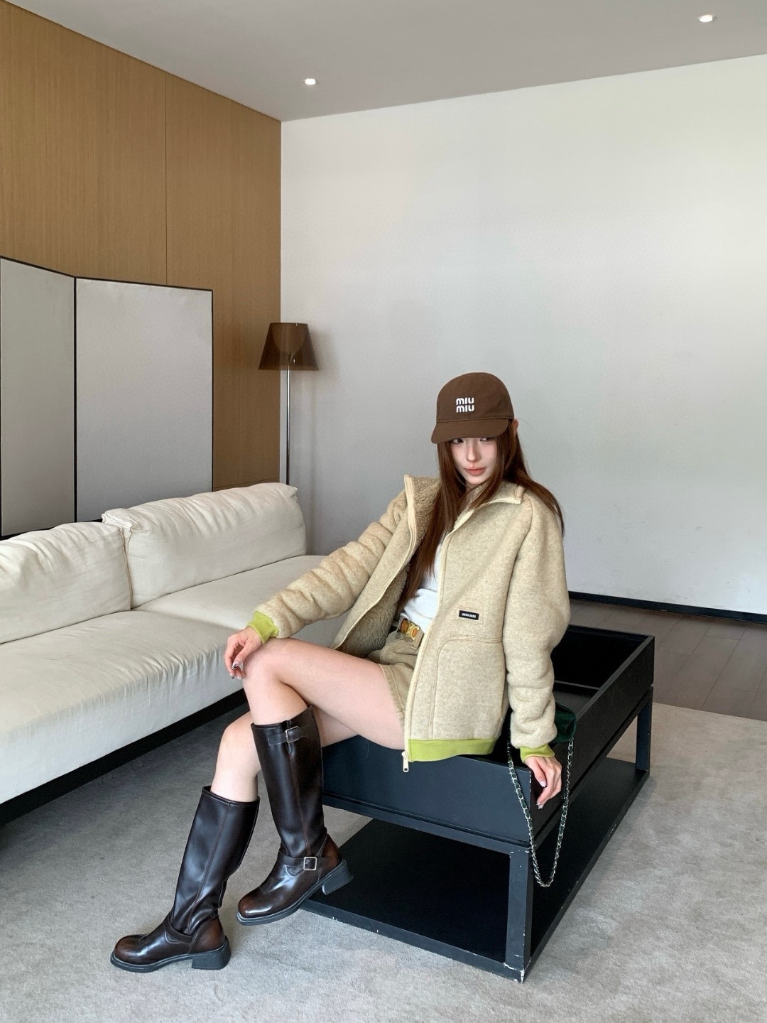 미*미* 25 신상 플리스 집업 울코트