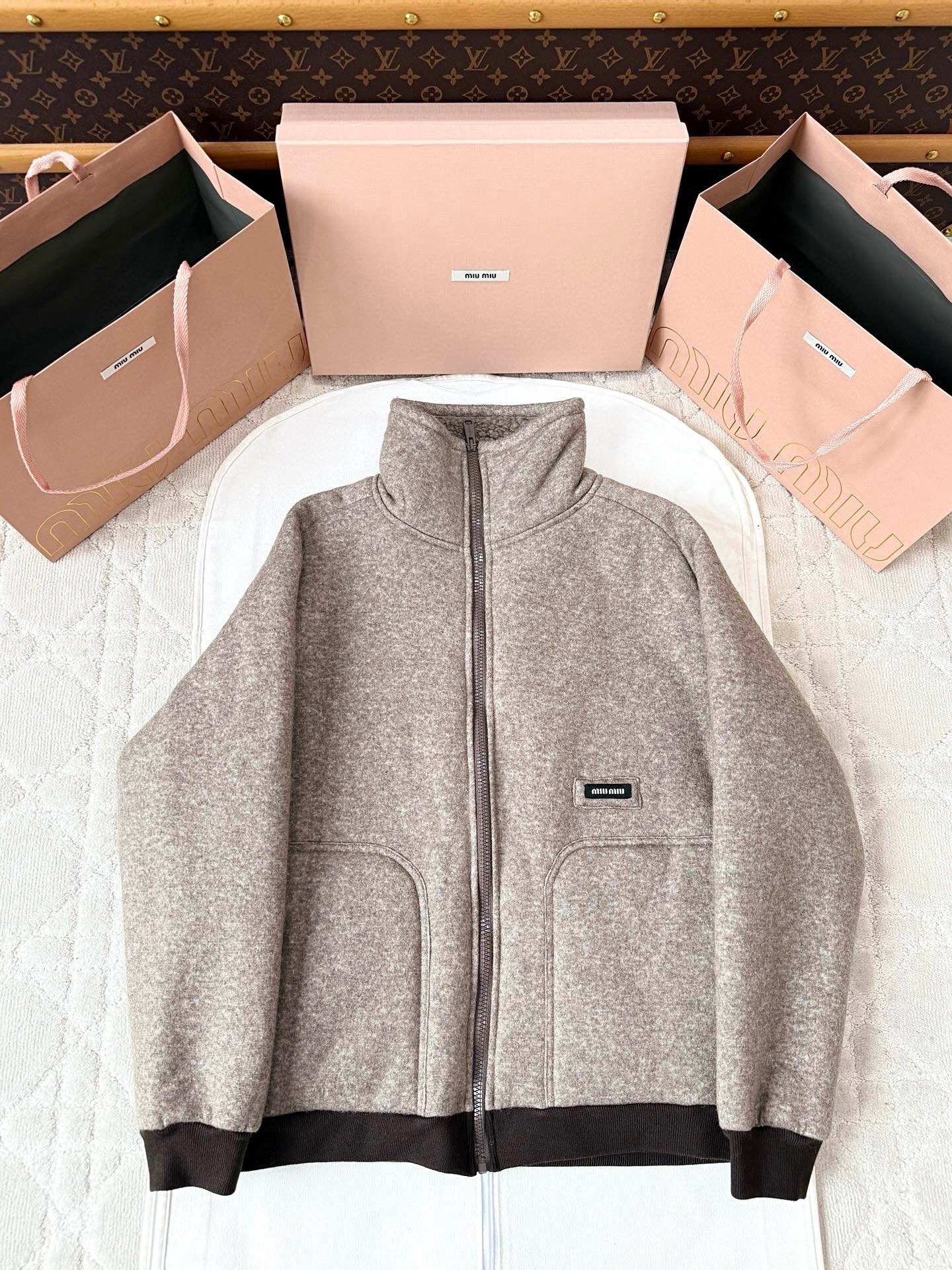 미*미* 25 신상 플리스 집업 울코트