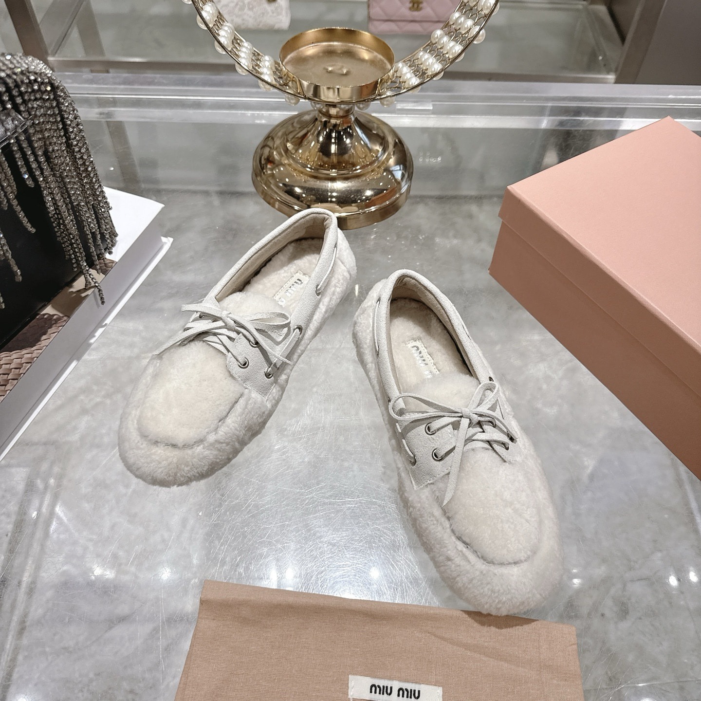 미*미* 신상 스웨이드 플랫 슈즈