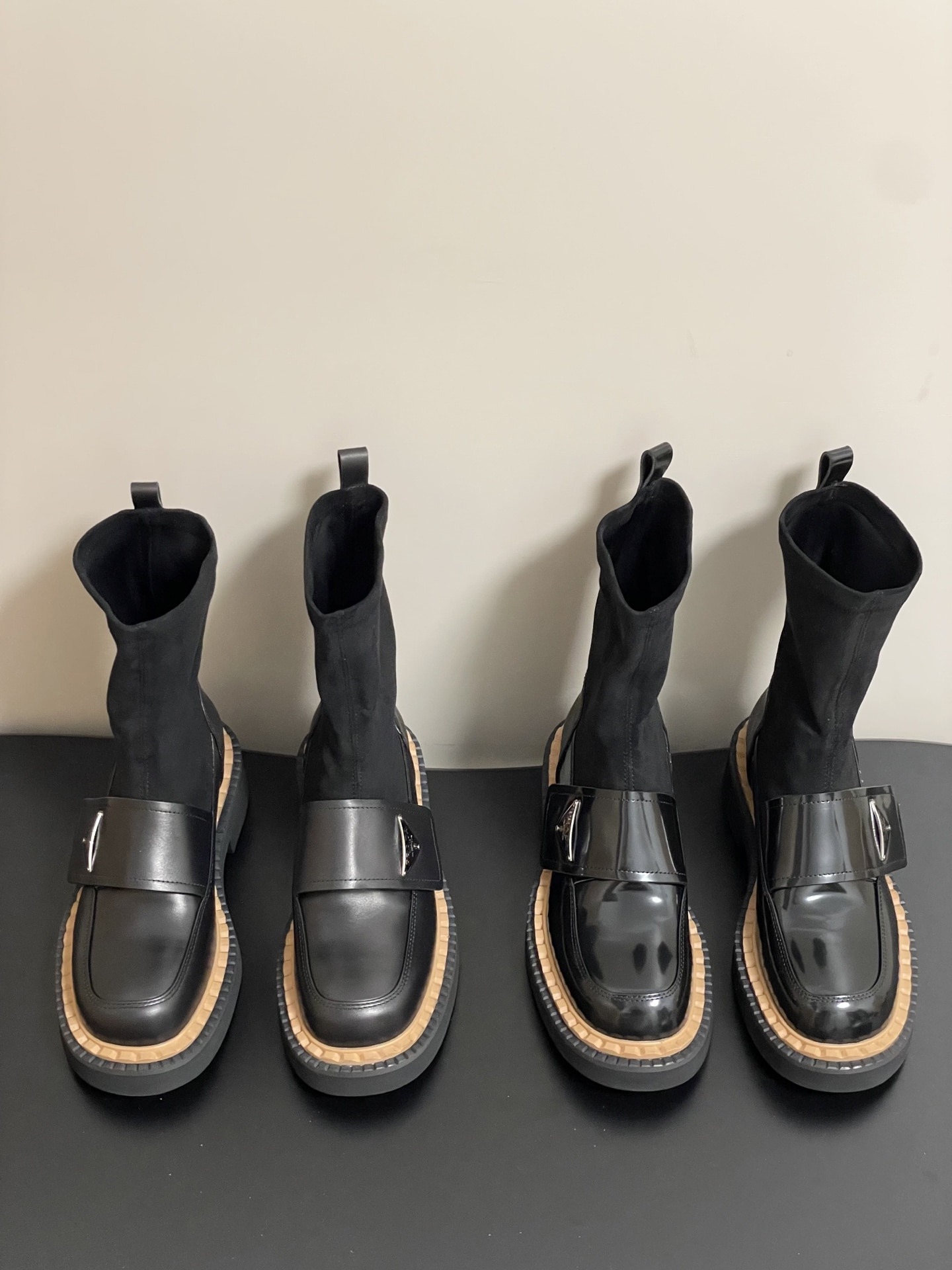 프*다 25Ss 가을/겨울 신상 스판 앵클부츠