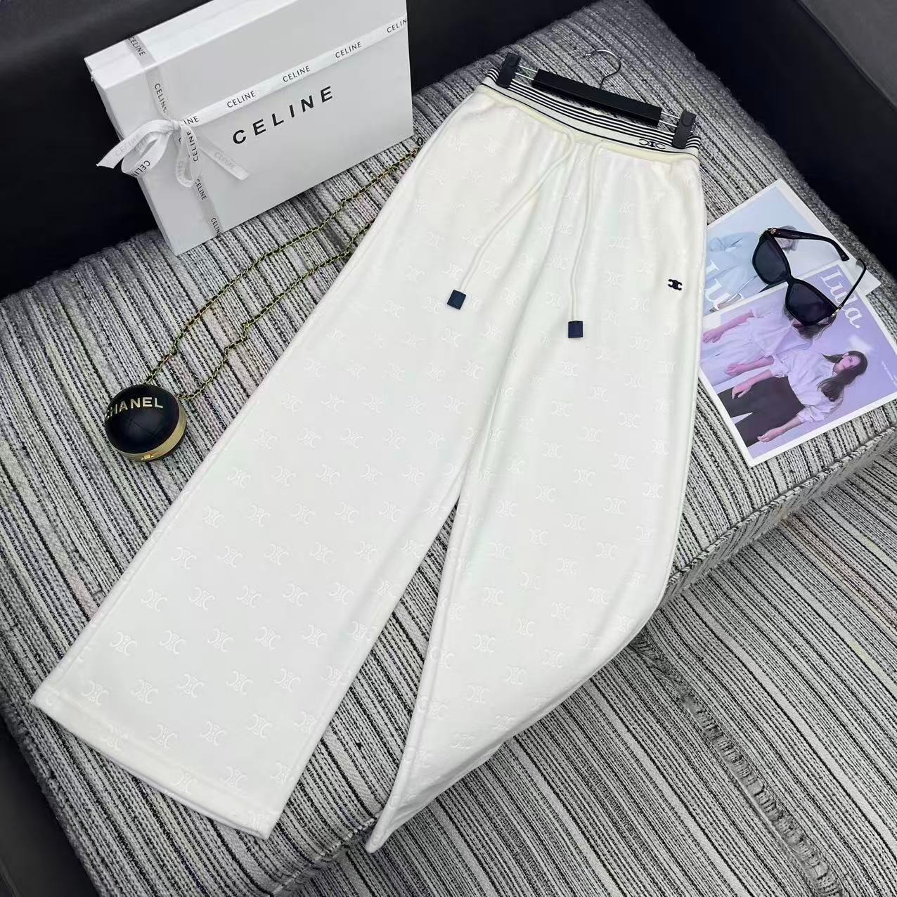 셀*느 25년 신상 밴딩 캐주얼 팬츠