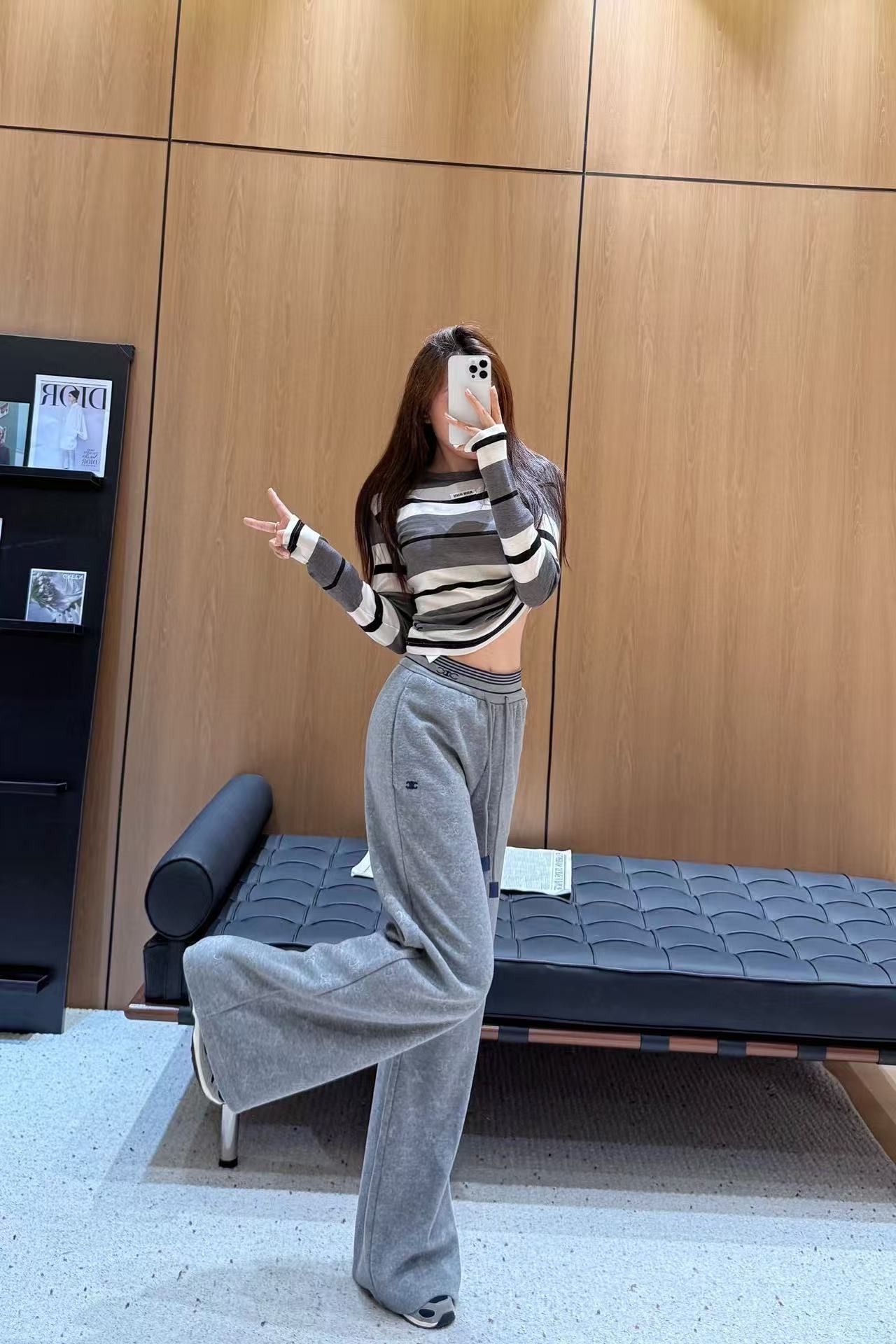 셀*느 25년 신상 밴딩 캐주얼 팬츠