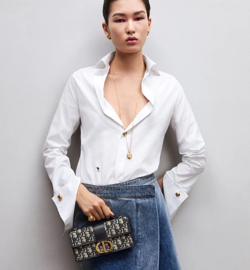 디올 미스몬테 미니 체인 클러치 S2356