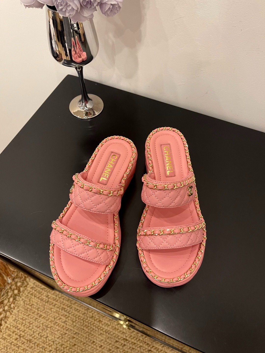 샤* 25 신상 통굽 슬리퍼