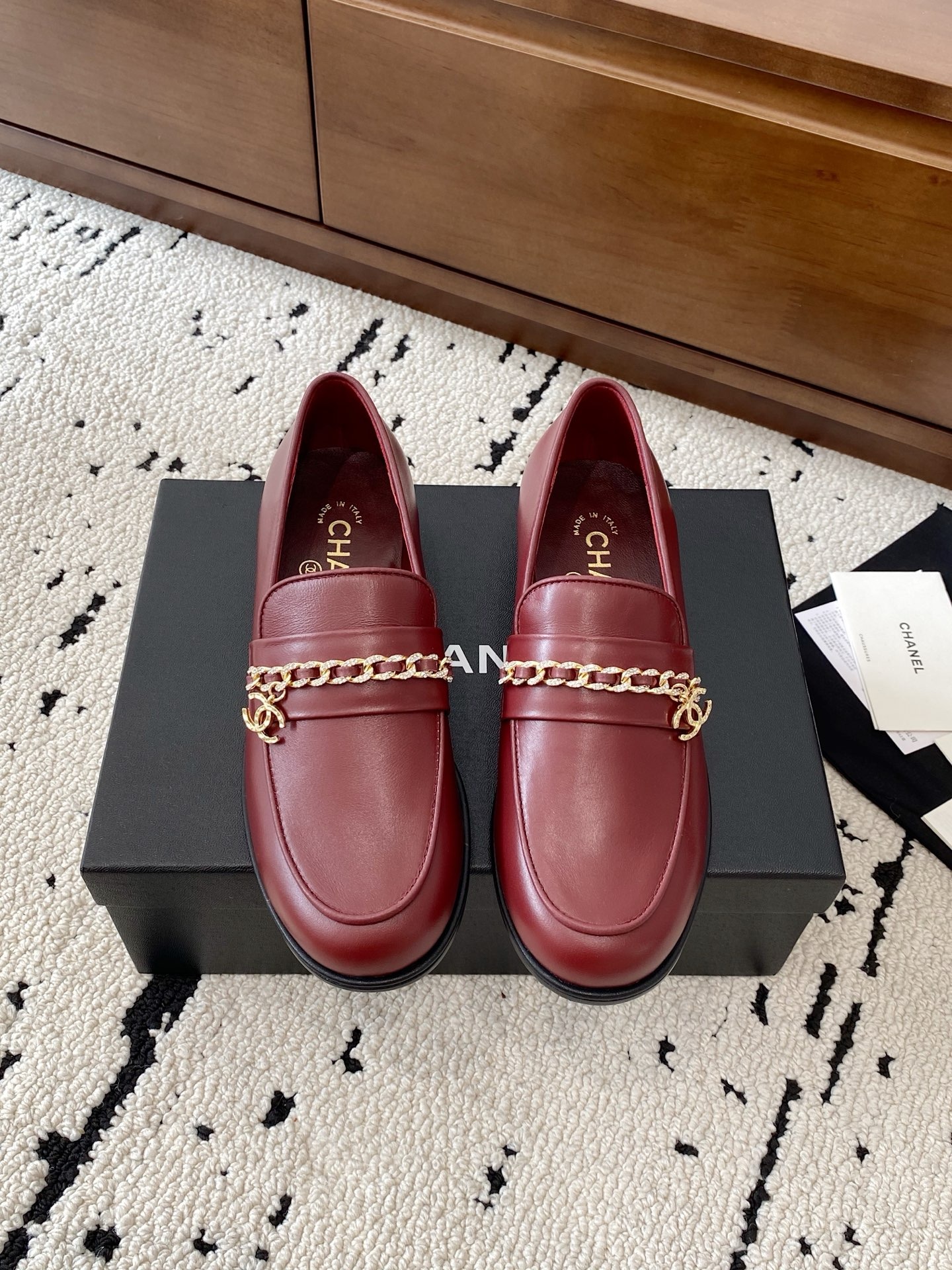 샤* 25C 신상 체인 힐 로퍼