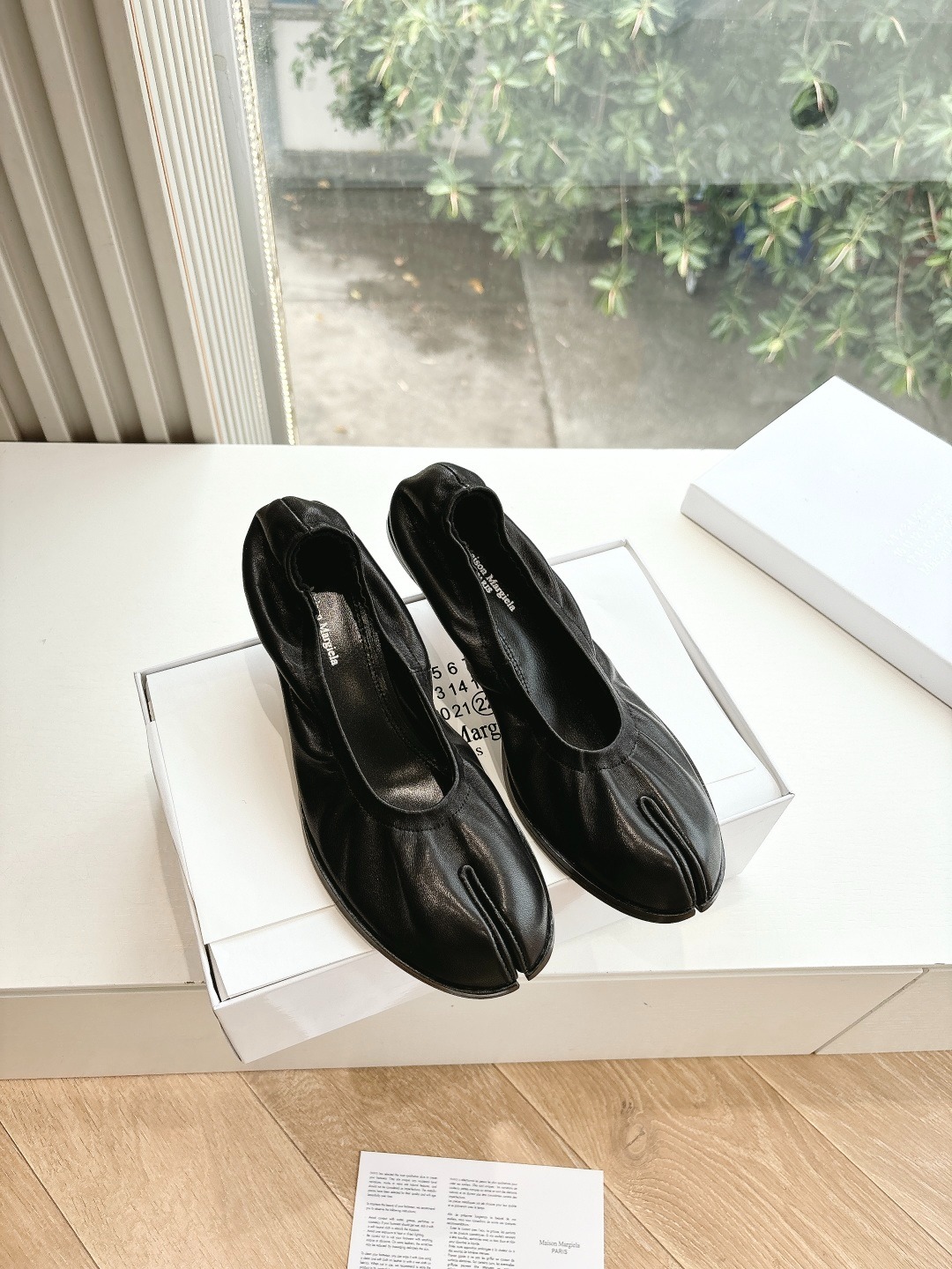 메*마르지엘라 발레리노 메리제인 플랫 슈즈