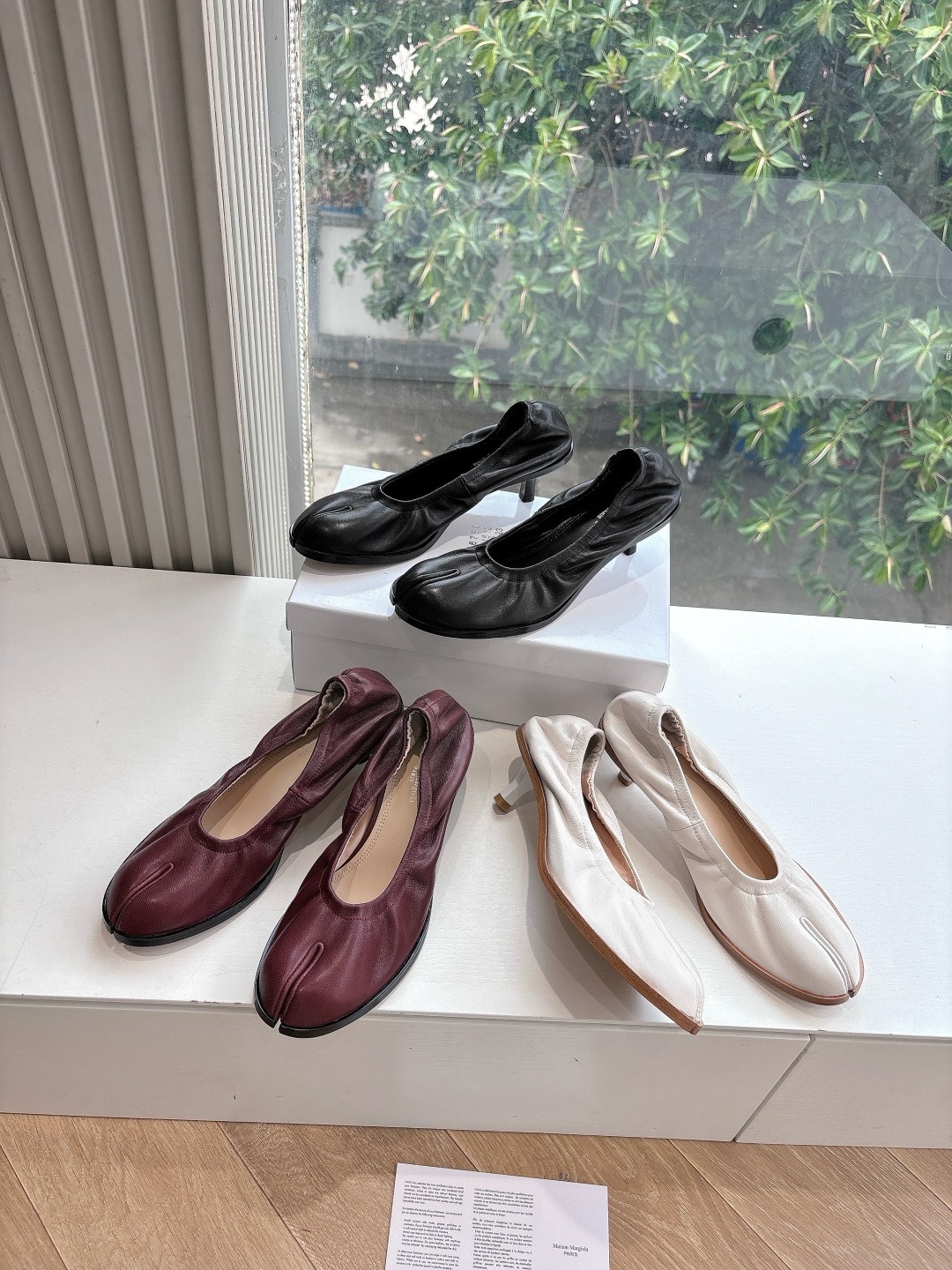 메*마르지엘라 발레리노 메리제인 플랫 슈즈