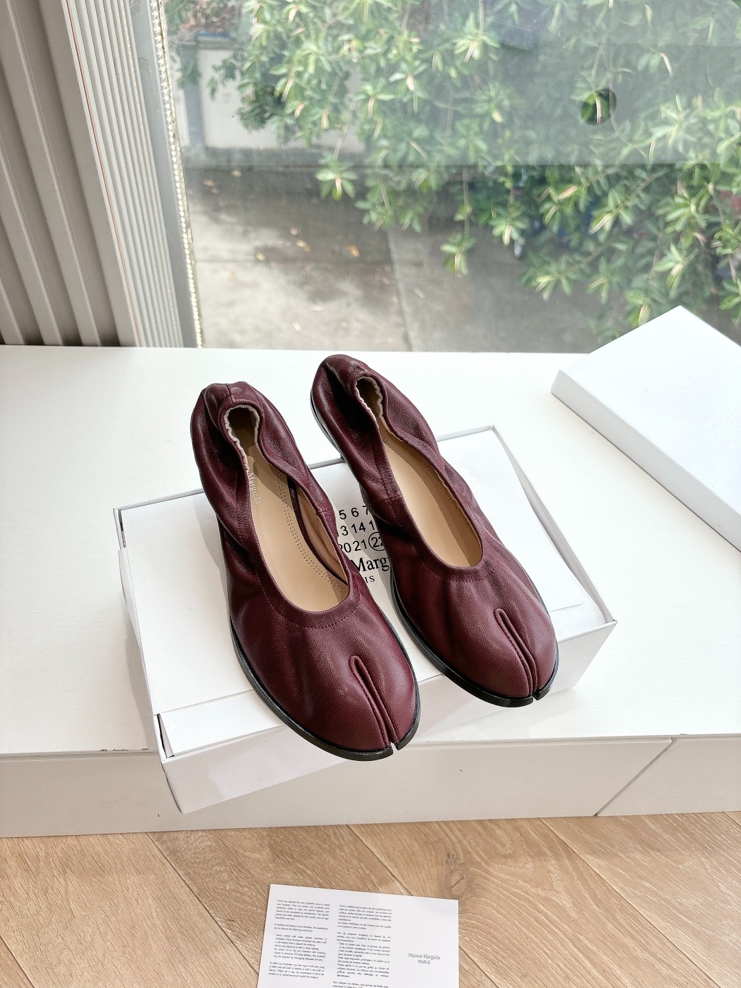 메*마르지엘라 발레리노 메리제인 플랫 슈즈