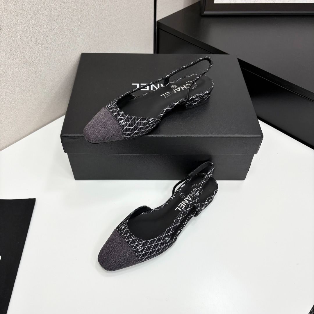 샤* 클래식 슬링백 샌들