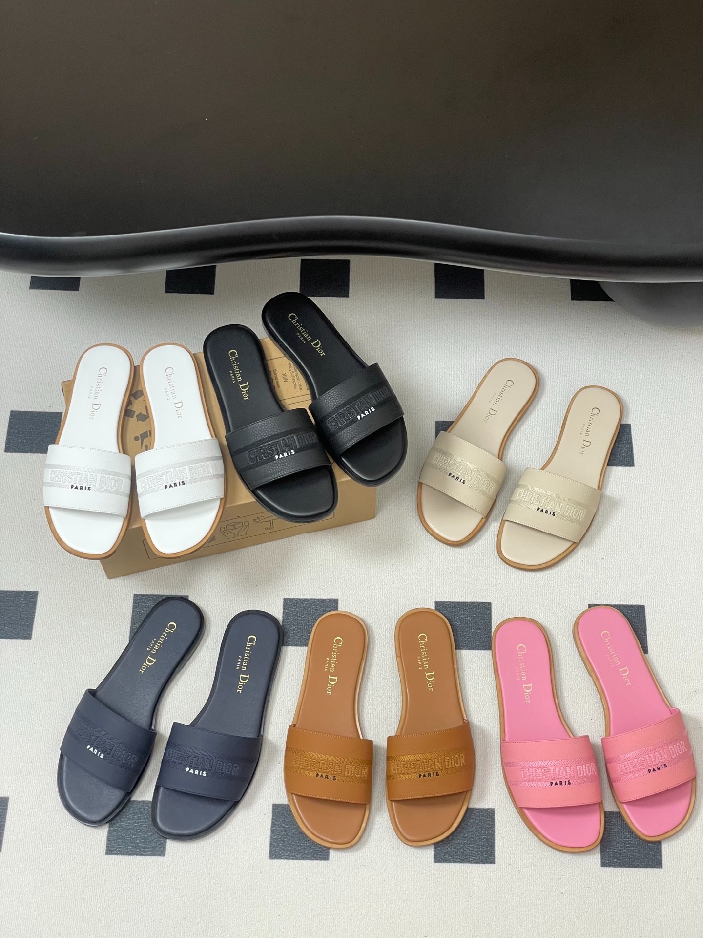 디* 25ss 봄여름 신상 Di-Dway 스트랩 슬리퍼