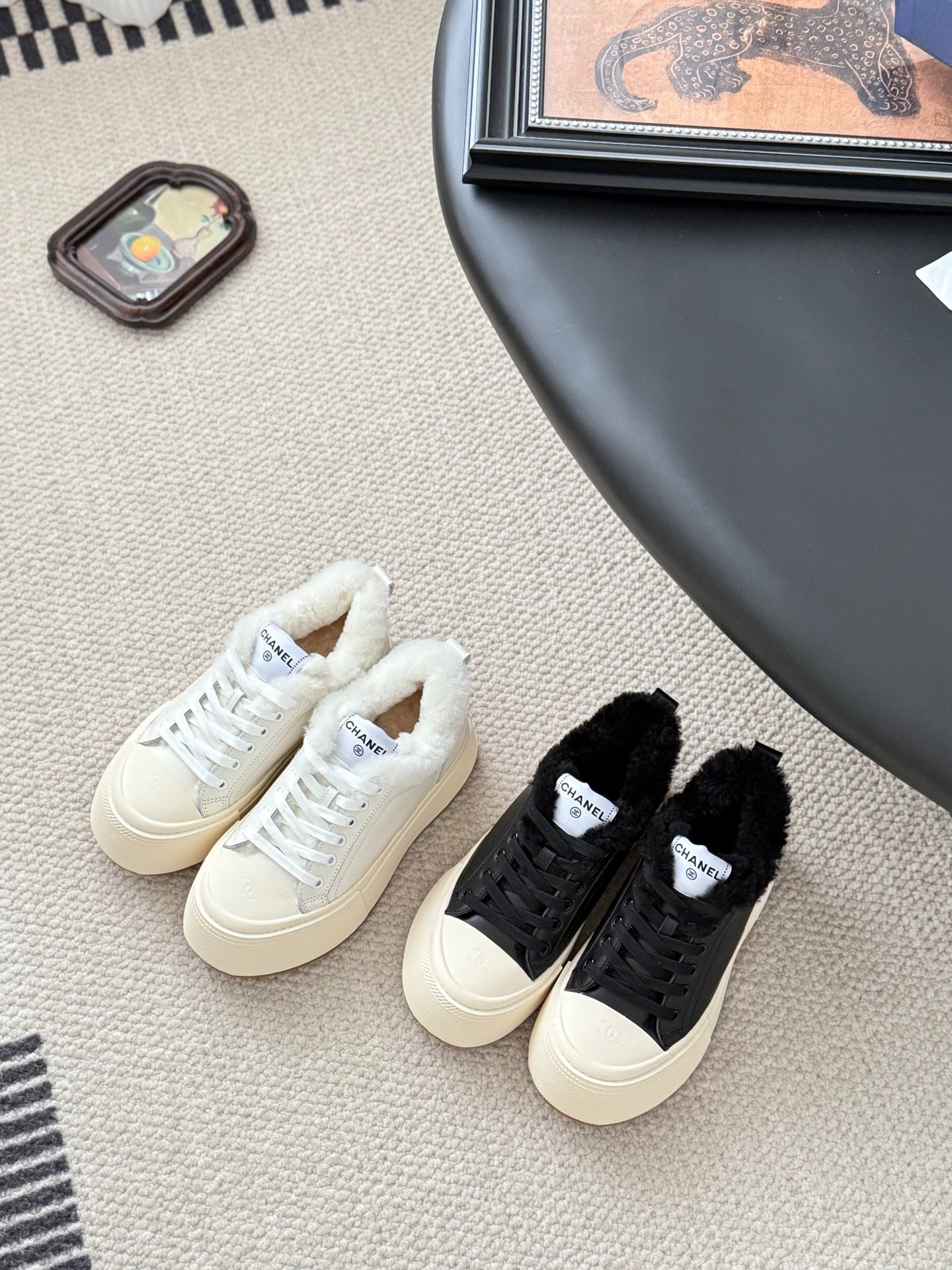 샤* 프리미엄 퀄리티 통굽 스니커즈