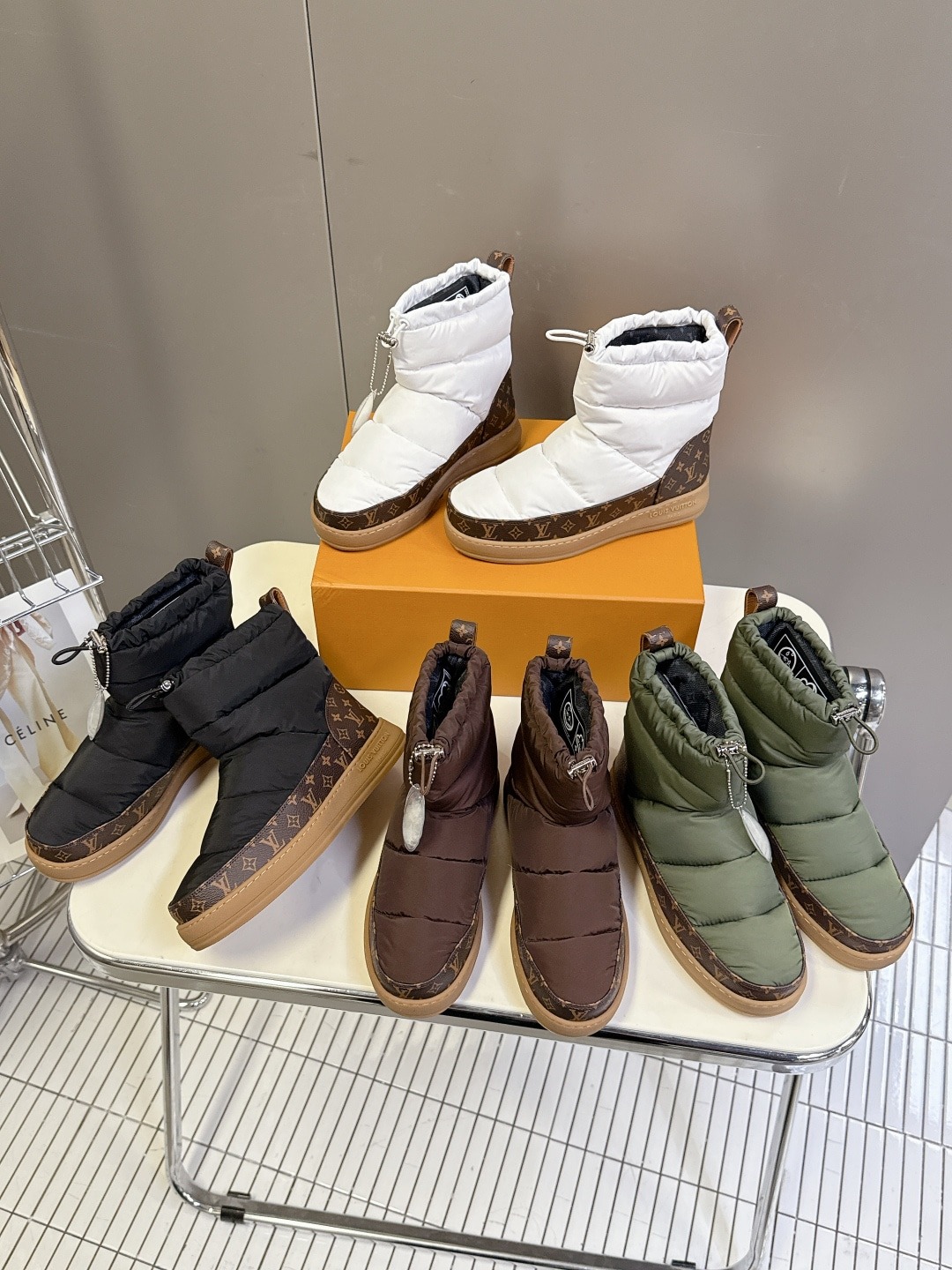 루*비통 신상 스노우부츠