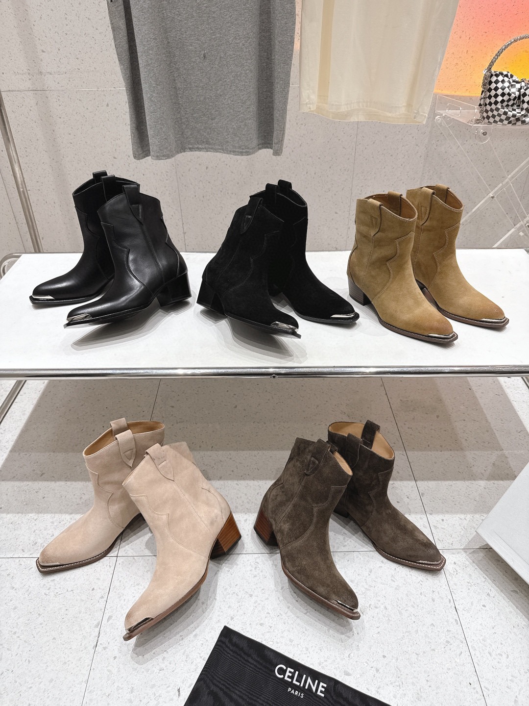 셀*느 25ss 신상 빈티지 라이더 부츠