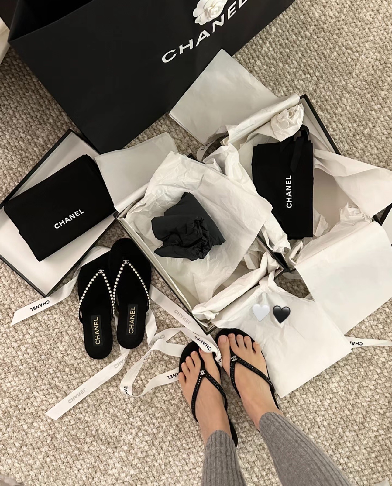 샤* 25C 봄여름 신상 진주 벨벳 조리